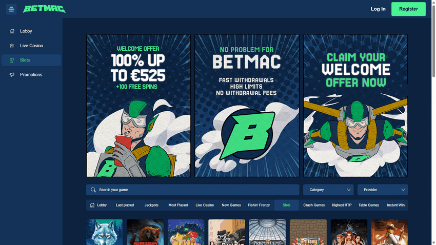 BetMac Casino Site Review BetMac Casino Site Review